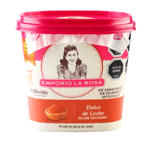 Dulce De Leche Emporio La Rosa – helado artesanal con sabor auténtico